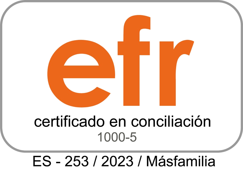 sello de certificación de efr de marka informática